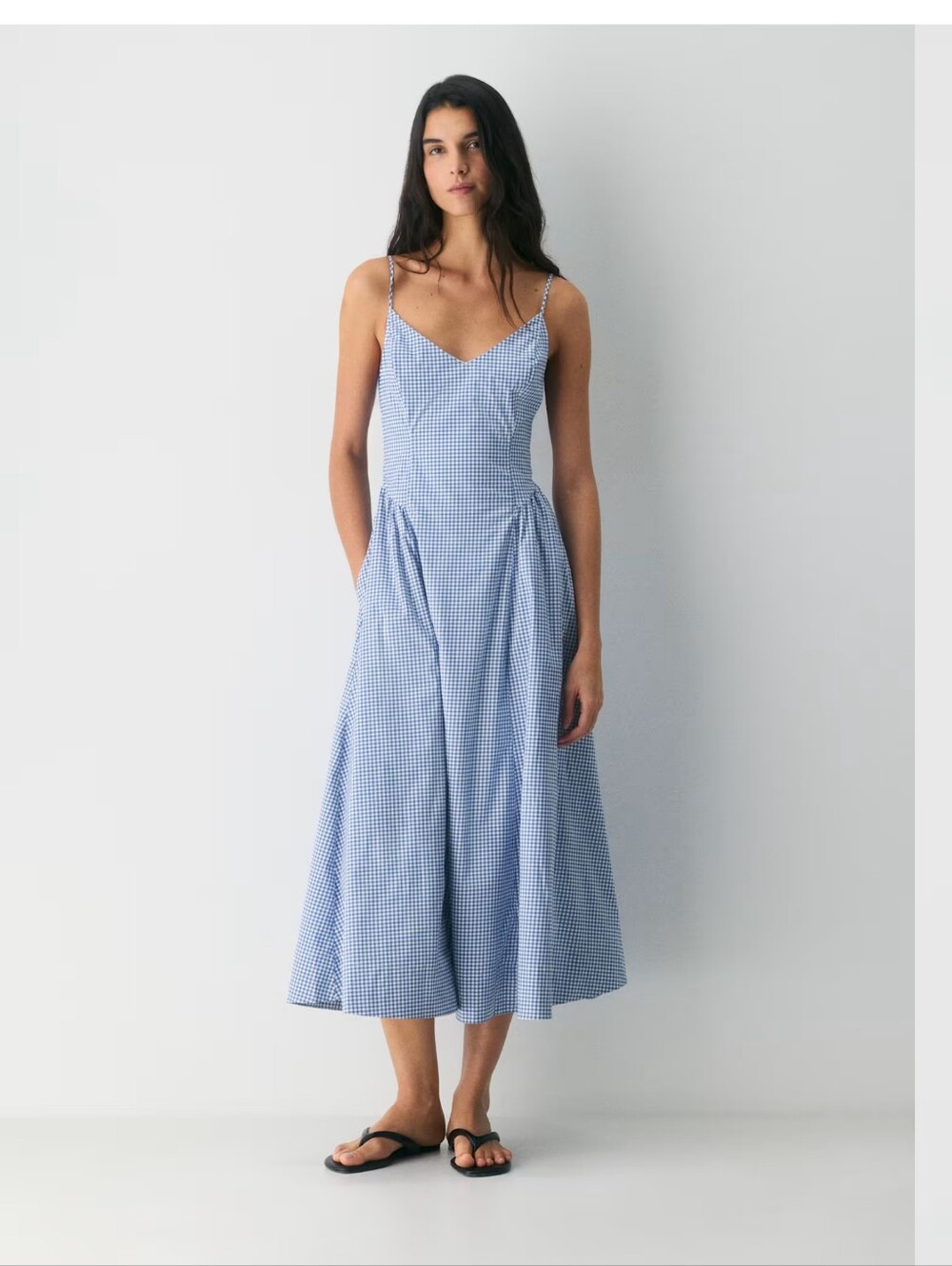 Aritzia Technique Poplin Cami Dress NWT
